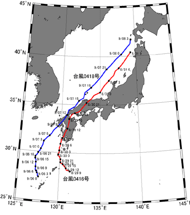 台風針路